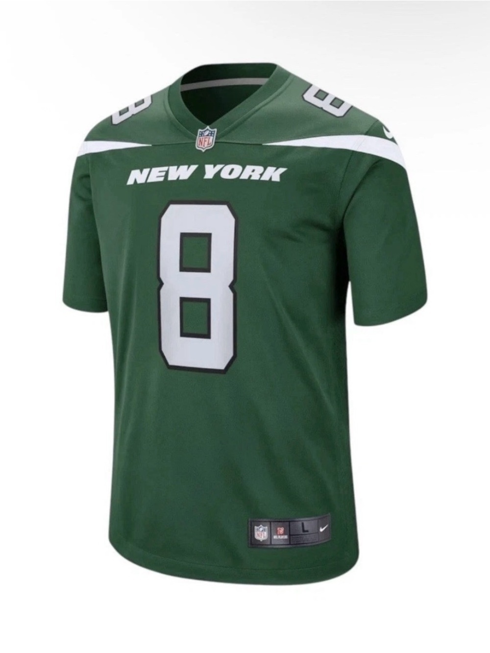 Aaron Rodgers New York Jets Nike Game Jersey Mens 3XL Gotham Green NWT MSRP $130 - Picture 2 of 4